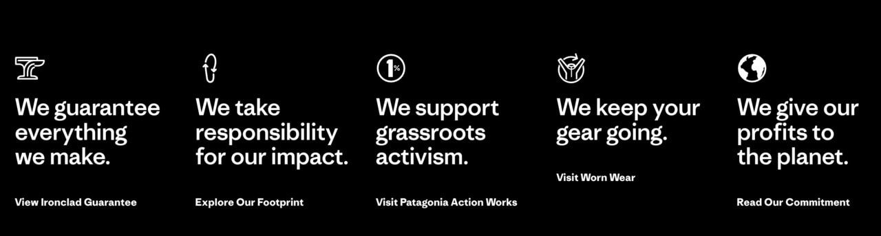 Patagonia's brand story