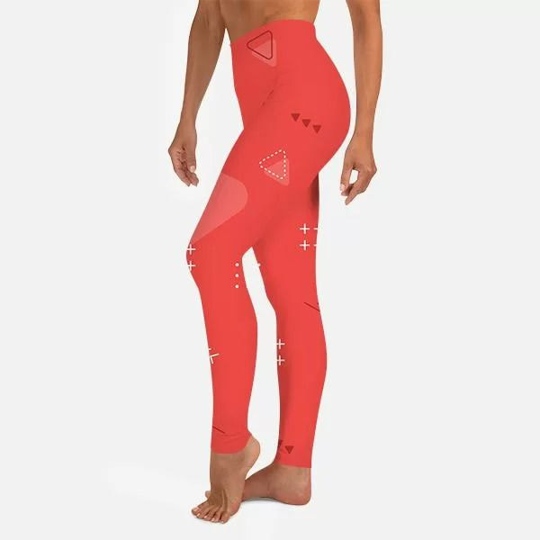 all-over-print yoga pants